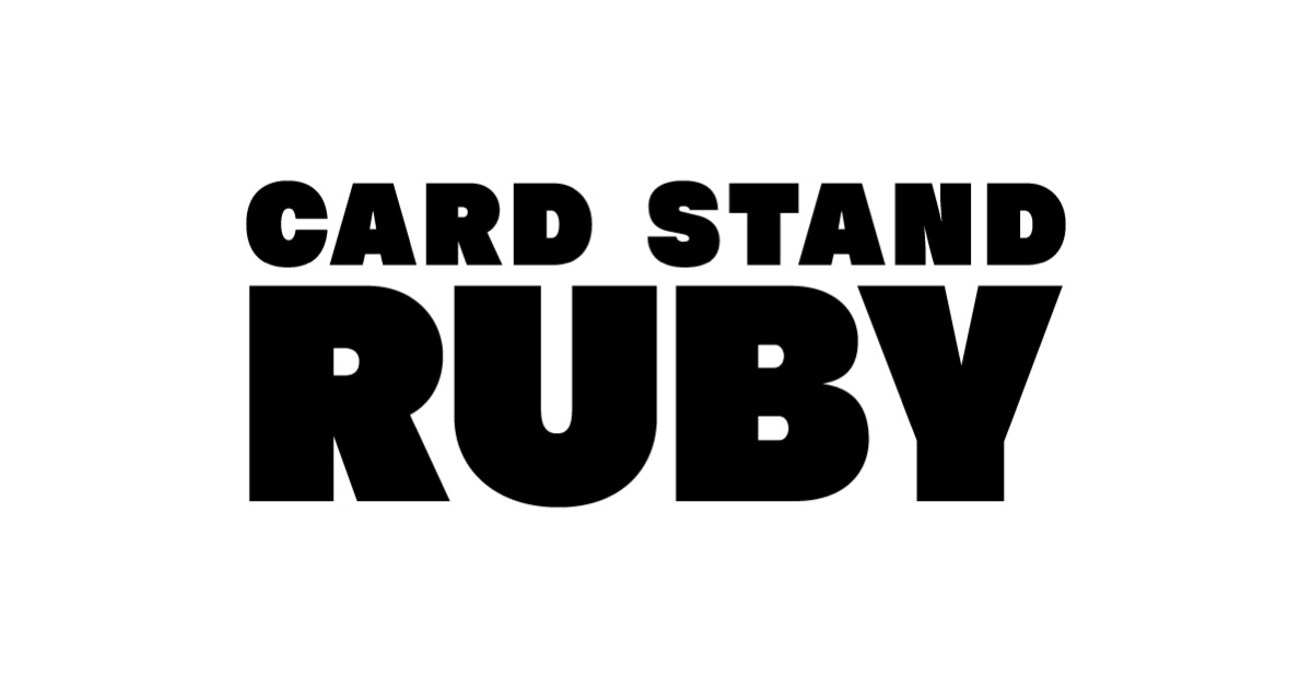 CARD STAND RUBY