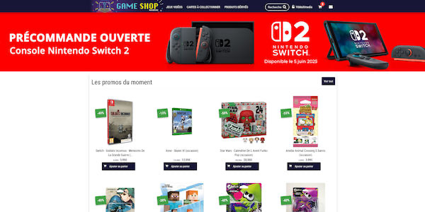 Game Shop Maubeuge